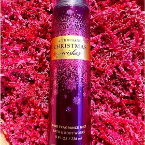 New Bath and Body Works A Thousand Christmas Wishes body spray